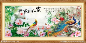 花鸟图 牡丹花
