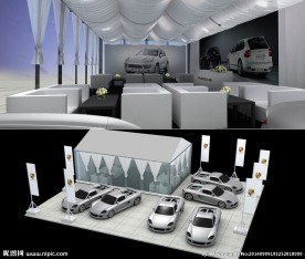 保时捷车展 室外车展