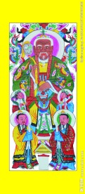 道教手绘神像