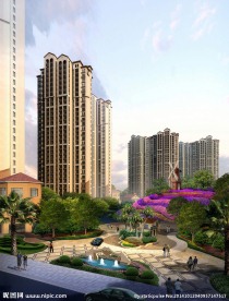 园林景观PSD分层效果