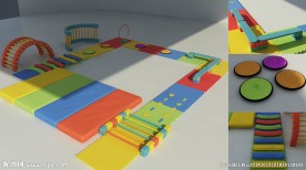 感统训练教具组合模型