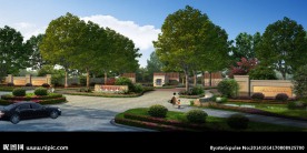 园林景观PSD分层效果