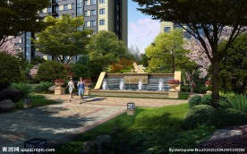 园林景观PSD分层效果