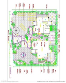 后花院布置设计图纸