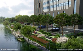 园林景观PSD分层效果