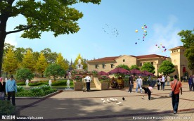 园林景观PSD分层效果