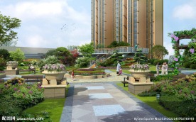 园林景观PSD分层效果