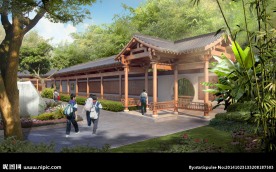 园林景观PSD分层效果