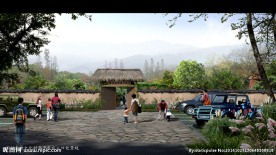 园林景观PSD分层效果