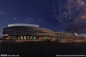 大型商场外观效果图