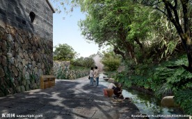 园林景观PSD分层效果