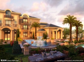 园林景观PSD分层效果