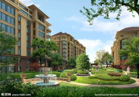 园林景观PSD分层效果