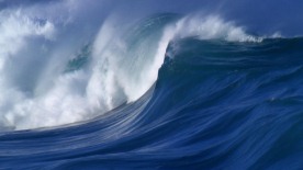 高清海景海浪翻滚巨浪