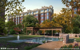 园林景观PSD分层效果