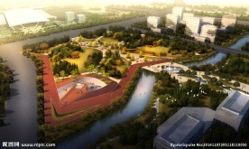 园林景观PSD分层效果