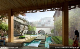 园林景观PSD分层效果