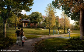 园林景观PSD分层效果