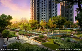 园林景观PSD分层效果