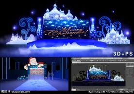 圣诞 圣诞节舞美