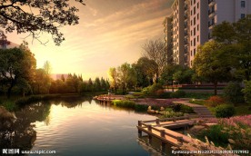 园林景观PSD分层效果