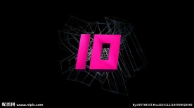 红色时尚倒计时10秒倒