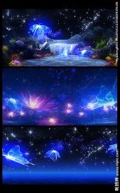 唯美仙境舞台高清视频