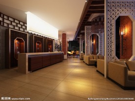 茶会所装修效果图