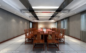 茶会所包间效果图