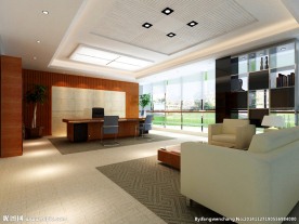 董事长办公室效果图