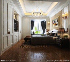 简欧卧室效果图