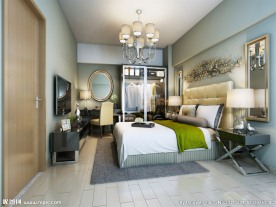 简欧卧室效果图