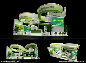 绿色低碳环保展位设计