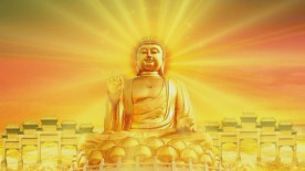 如来佛祖金佛闪闪佛教类LED视