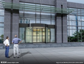 学校旋转门 旋转门