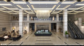 酒店大堂效果图