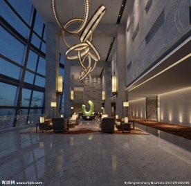 酒店大堂效果图