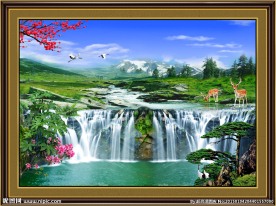 山水风景画