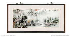 水墨山水画