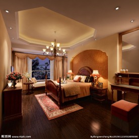 奢华卧室效果图