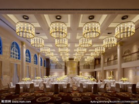 酒店大堂效果图