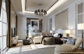 简欧卧室效果图