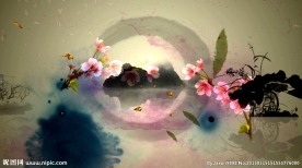 中国风古典唯美水墨