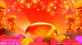 大气中国风鼓舞