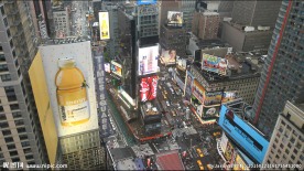 异国闹市区延时