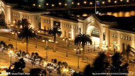 异国风情延时街景