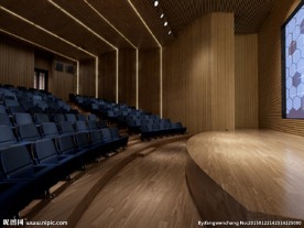 多媒体报告厅效果图