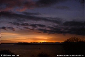 实拍日落影视素材10