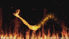 火凤凰浴火重生LED大屏幕背景