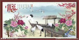 牡丹国画